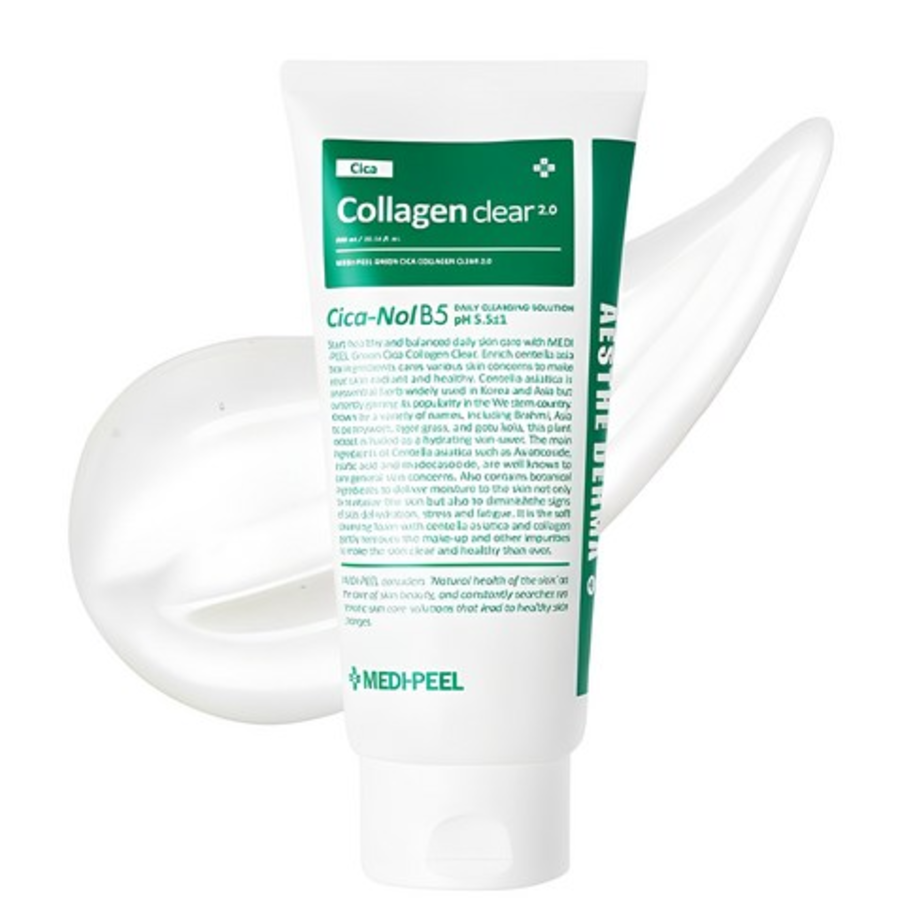 Очищающий гель Medi-peel  Green Cica Collagen Clear Gel 2.0, 120 мл