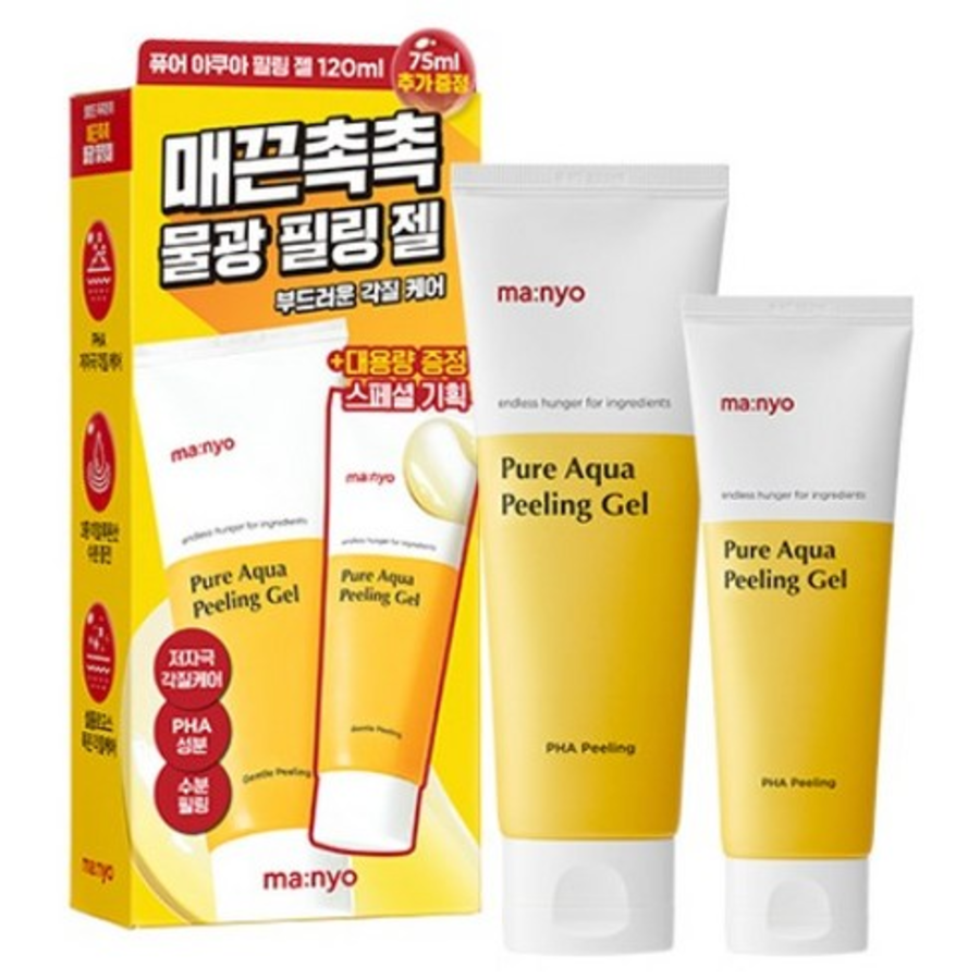 Набор Manyo Pure Aqua Peeling Gel 120 мл + 75 мл