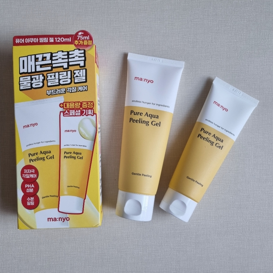 Набор Manyo Pure Aqua Peeling Gel 120 мл + 75 мл