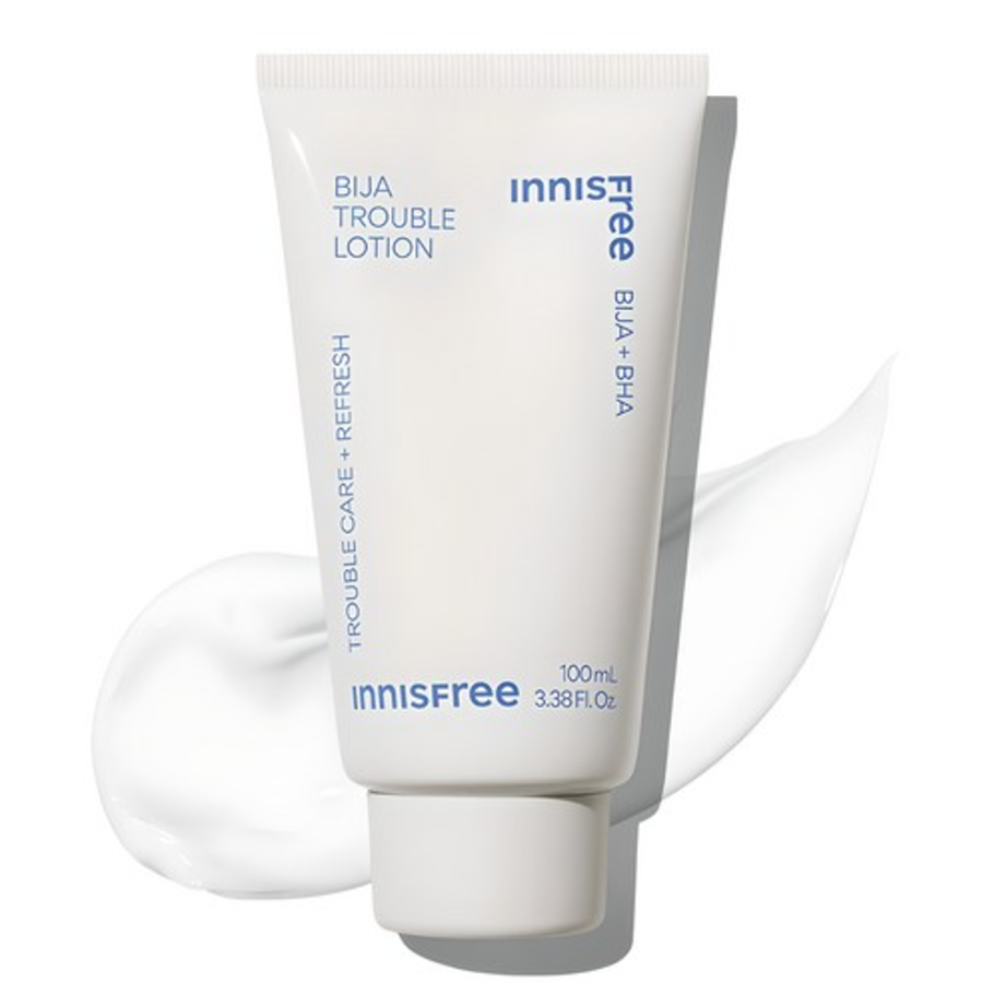 Innisfree Bija Trouble Lotion – лосьон для проблемной кожи с маслом семян torreya, 100 мл