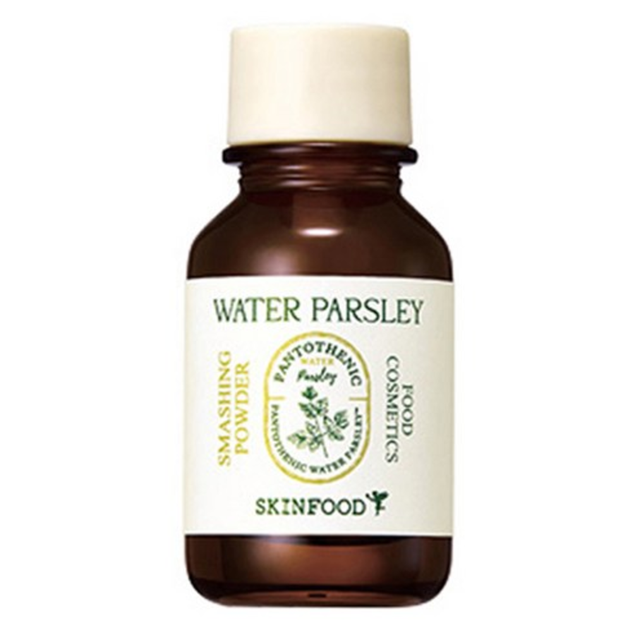 Успокаивающая пудра с пантотеновой кислотой и экстрактом петрушки SKINFOOD Pantothenic Water Parsley Smashing Powder, 15 мл