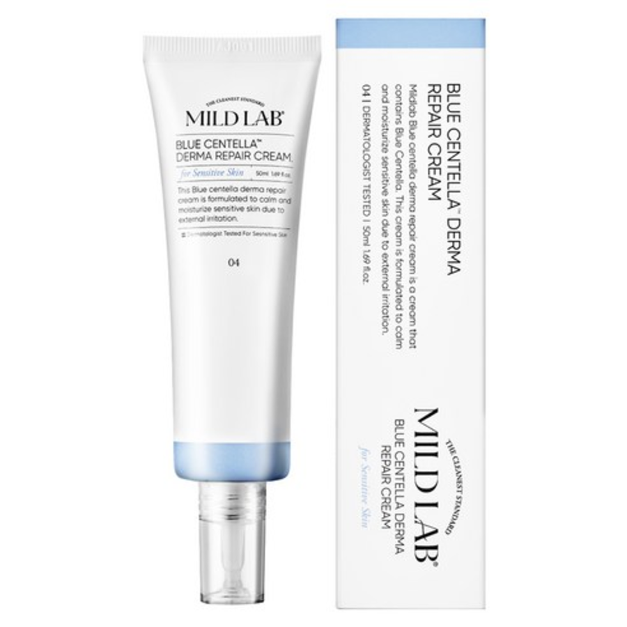 Mild Lab Blue Centella Derma Repair Cream, 50 мл