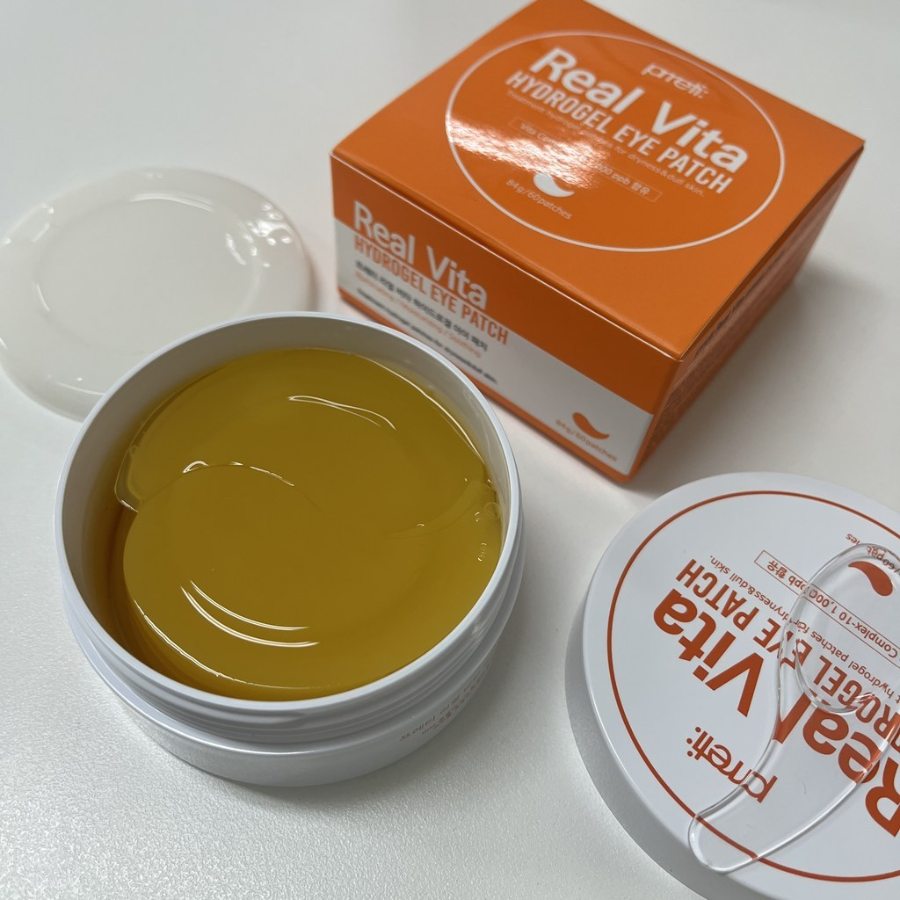 Prreti Real Vita Hydrogel Eye Patch – витаминные гидрогелевые патчи для глаз, 60 шт.