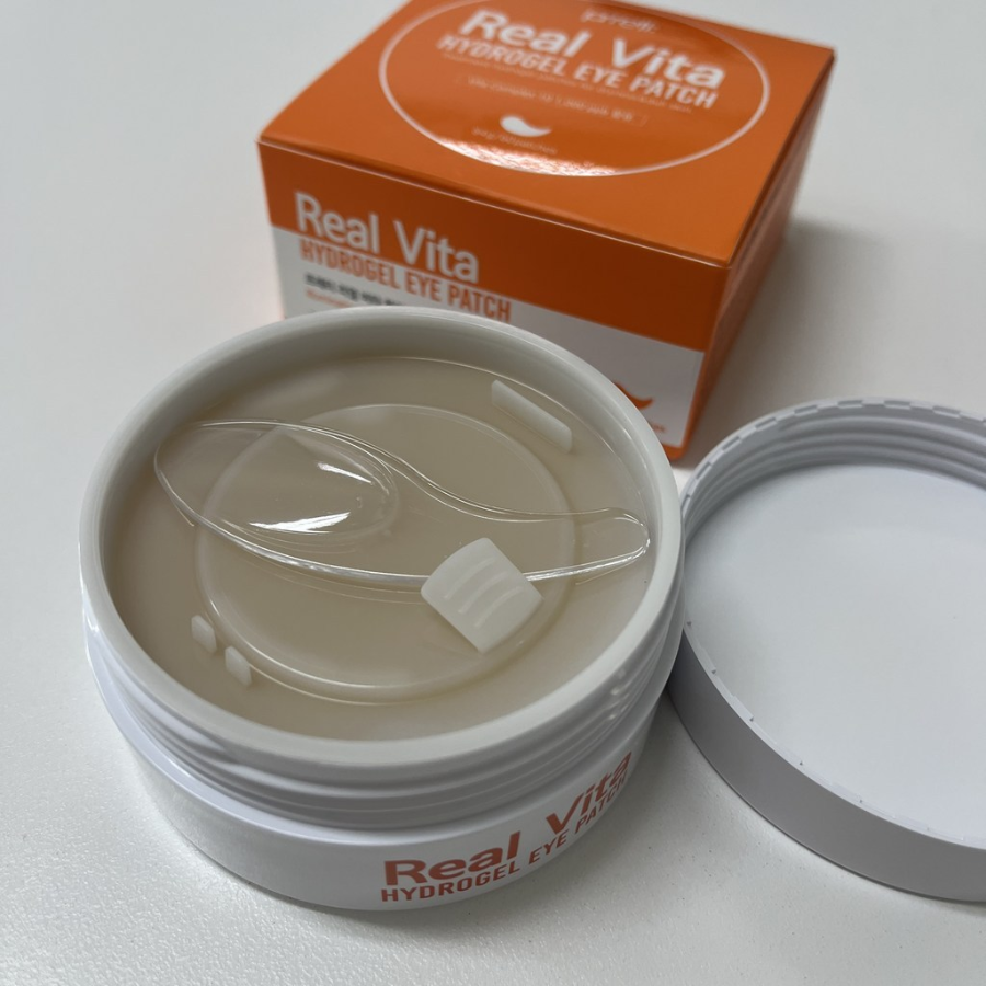 Prreti Real Vita Hydrogel Eye Patch – витаминные гидрогелевые патчи для глаз, 60 шт.