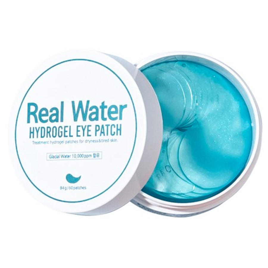Prreti Real Water Hydrogel Eye Patch – увлажняющие гидрогелевые патчи для глаз, 60 шт.