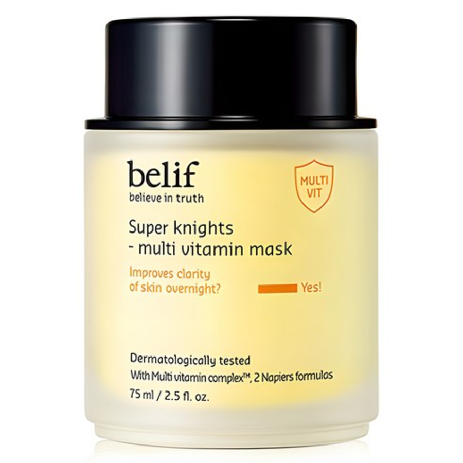 Belif Super Nights Vitamin Mask – маска с витамином для ночного ухода, 75 мл