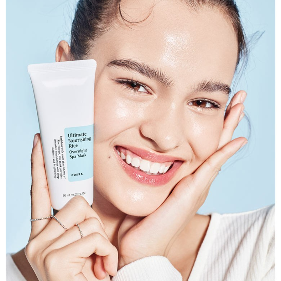 COSRX Ultimate Nourishing Rice Overnight Spa Mask питательная ночная маска для лица, 60 мл