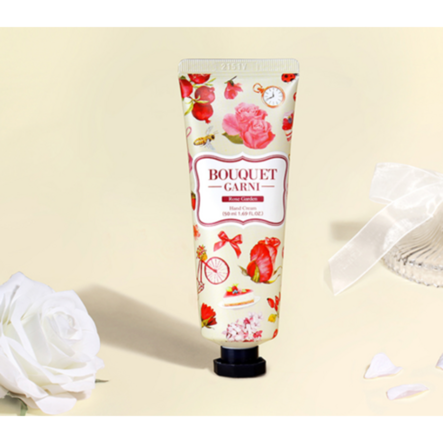 Крем для рук Bouquet Garni Розовый сад, 50 мл
