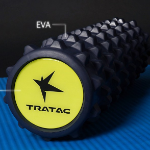 Tratac 3D Bump Foam Roller + Exercise Poster Set – 3D массажный роллер с постером упражнений