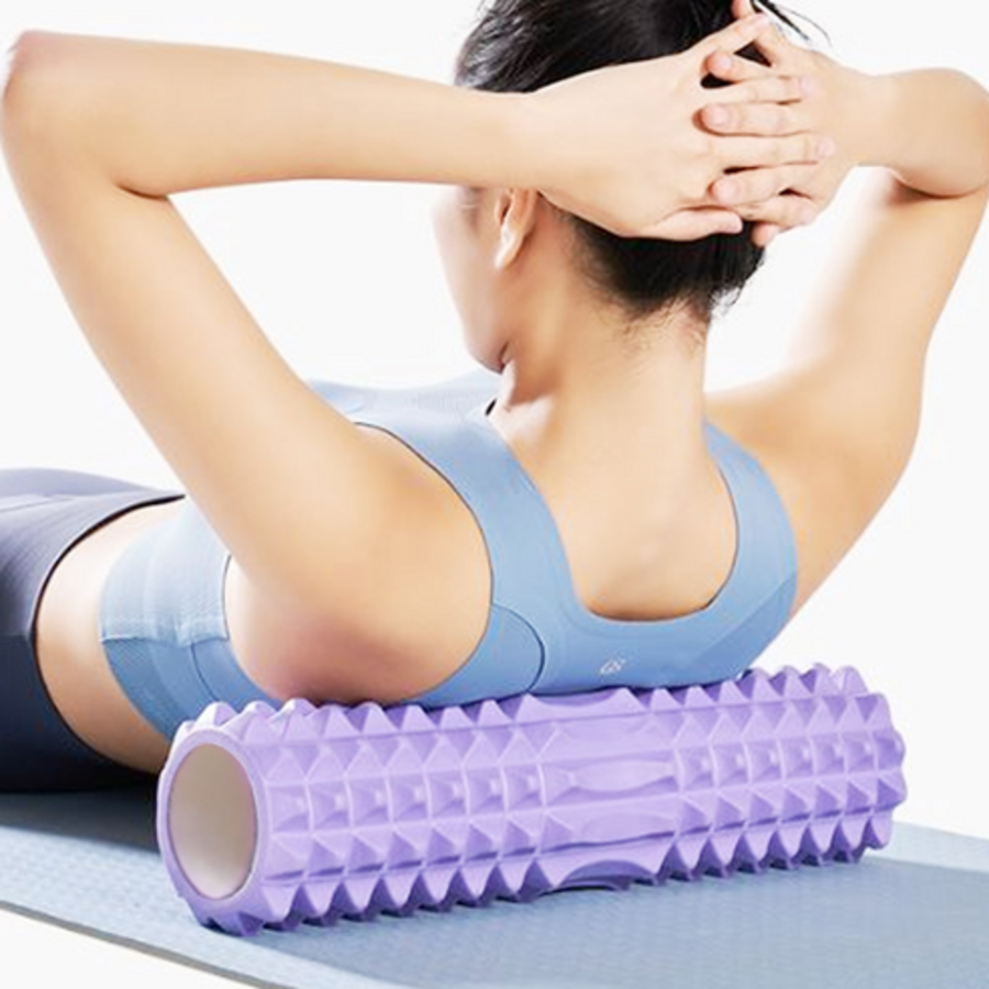 Lunafit Dokkaebi Bump Massage Acupressure Foam Roller – ролик для массажа и акупрессуры с выступами, 60 см