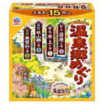 Набор из 4 видов сезонного средства для купания Basromang Hot Spring Travel 4, 450 г, 1 шт