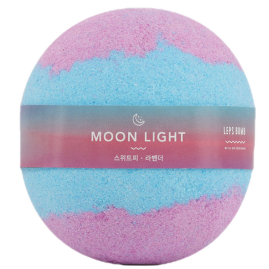 Лунный свет, бомбочка для ванны с ароматом лаванды, 140 г, 1 шт