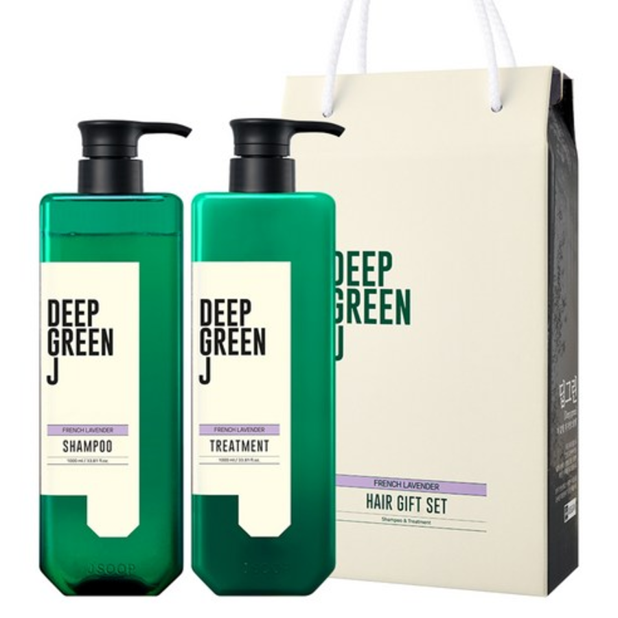 DEEP GREEN JAY Aroma Shampoo + Treatment Gift Set French Lavender Scent – подарочный набор из шампуня и кондиционера с ароматом французской лаванды, 1 комплект
