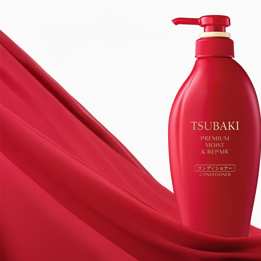 TSUBAKI Premium Moist & Repair Hair 3-piece Set – набор для ухода за волосами из 3 предметов, 1 комплект