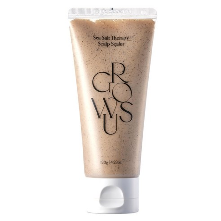 GROWUS Sea Salt Therapy Scalp Scaler – скейлер для кожи головы с морской солью, 120 г, 1 шт.
