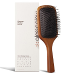 Деревянная расческа Gloss & Glow Quickstyle, коричневая, 1 шт