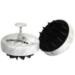 Dermaclassen Scalp Massage Brush – щетка для массажа кожи головы, белый мрамор, 1 шт.