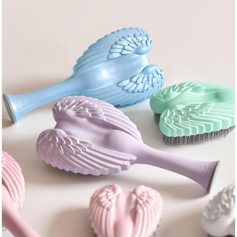 Tangle Angel Damaged Hair Pastel Soft Touch Hair Brush – щетка для поврежденных волос, мятная, 1 шт.