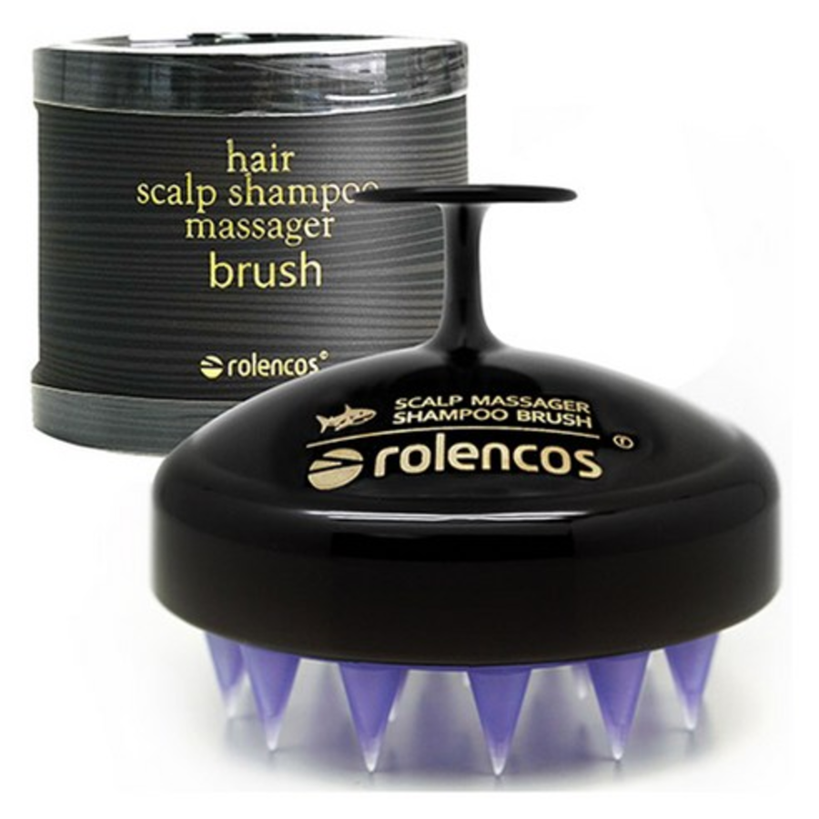 Lorencos Professional Scalp Shampoo Brush – щетка для мытья головы, золотая, 1 шт.