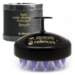 Lorencos Professional Scalp Shampoo Brush – щетка для мытья головы, золотая, 1 шт.