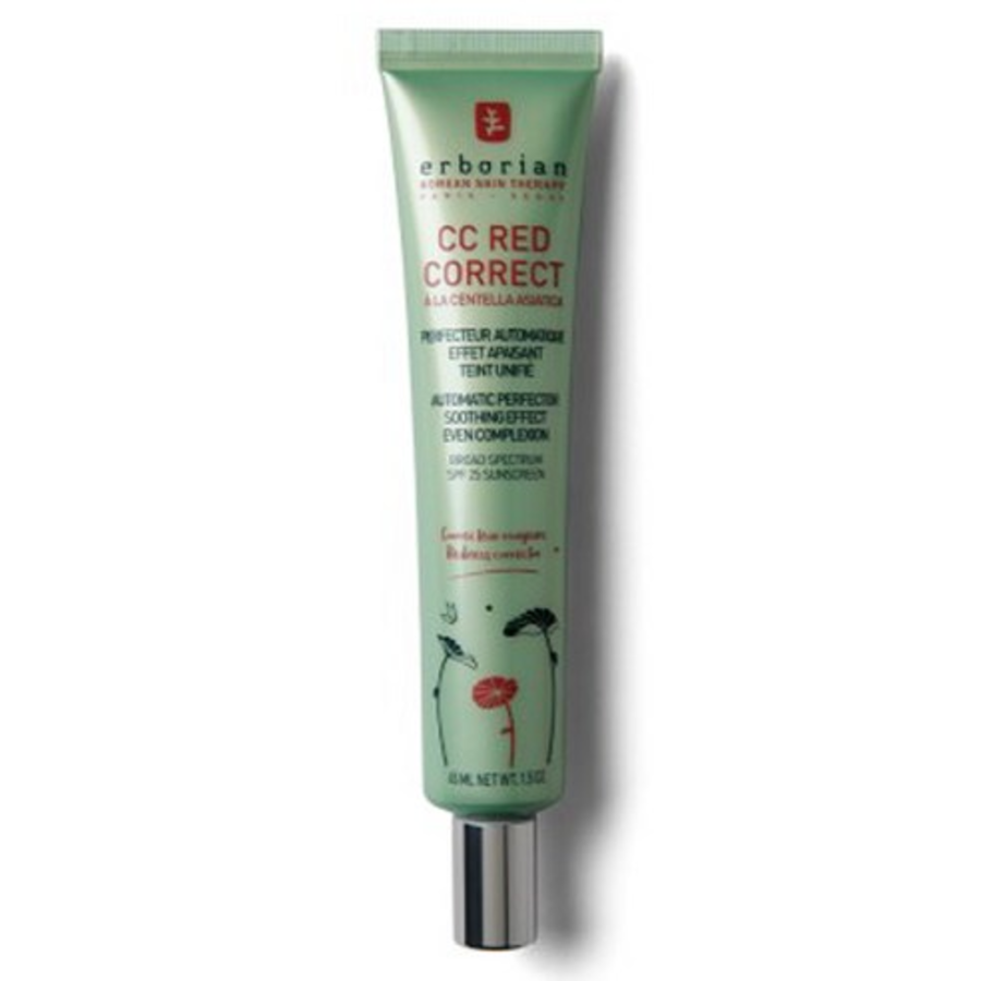 Erborian Red Correct CC Cream SPF25 – СС-крем с коррекцией покраснений, 15 мл или 45 мл, 1 шт.
