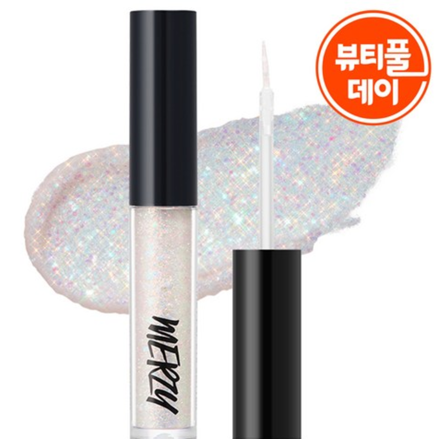 Яркий и игривый глиттер для глаз Merzu