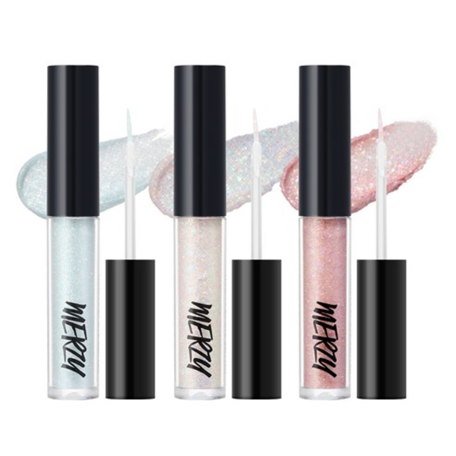 Яркий и игривый глиттер для глаз Merzu