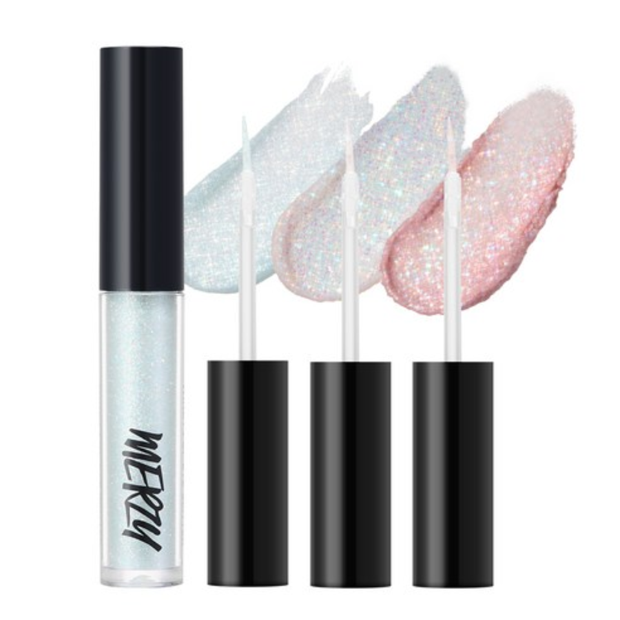 Яркий и игривый глиттер для глаз Merzu