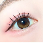 Why Chu Premium Cluster False Eyelashes – премиум накладные ресницы пучками, 10 мм, модель B-2-4, чёрные, 200 штук