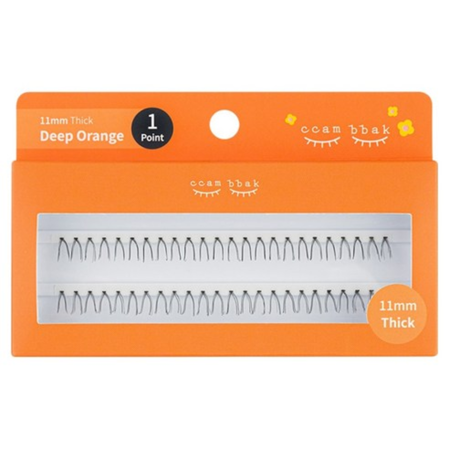 Kkamppak Cluster False Eyelashes Package Version – накладные ресницы пучками, 11 мм