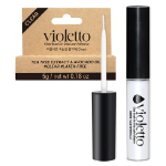 Violetto Tea Tree Avocado Eyelash Glue – клей для накладных ресниц с чайным деревом и авокадо, 5 г, прозрачный