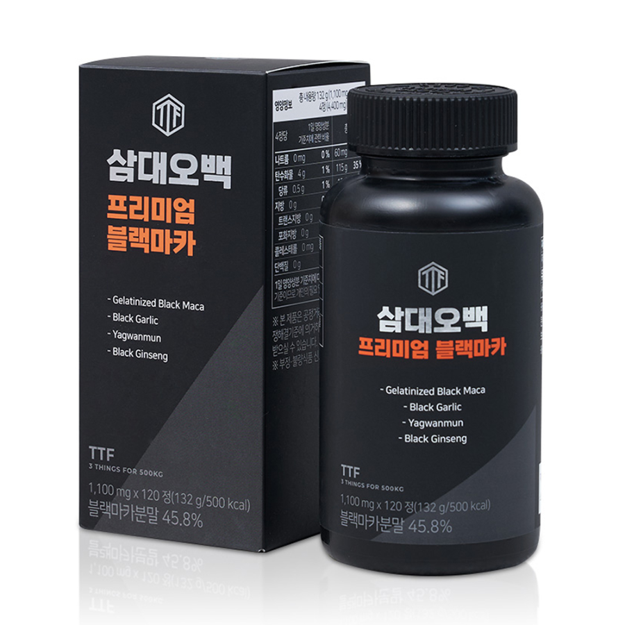 Samdaeohbaek Premium Black Maca – премиальная добавка с чёрной макой