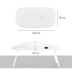 Портативная лампа для сушки гель-лаков Nail Sketch Sun Mini LED UV, 6 Вт