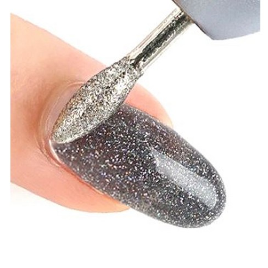 WithShan Pro Electric Nail Drill + Bit Set – профессиональный электрический маникюрный аппарат с набором бит, серебристый