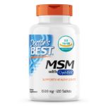 Doctor's Best MSM 1500 – пищевая добавка с метилсульфонилметаном, 120 таблеток