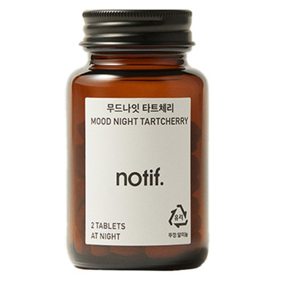 Notif Moodnight Tart Cherry – добавка с экстрактом терпкой вишни, 60 таблетка