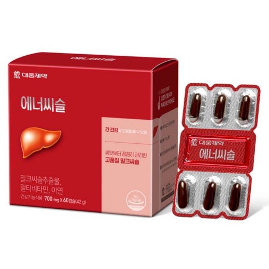 Enerthistle Milk Thistle – добавка для поддержки печени, 60 таблеток