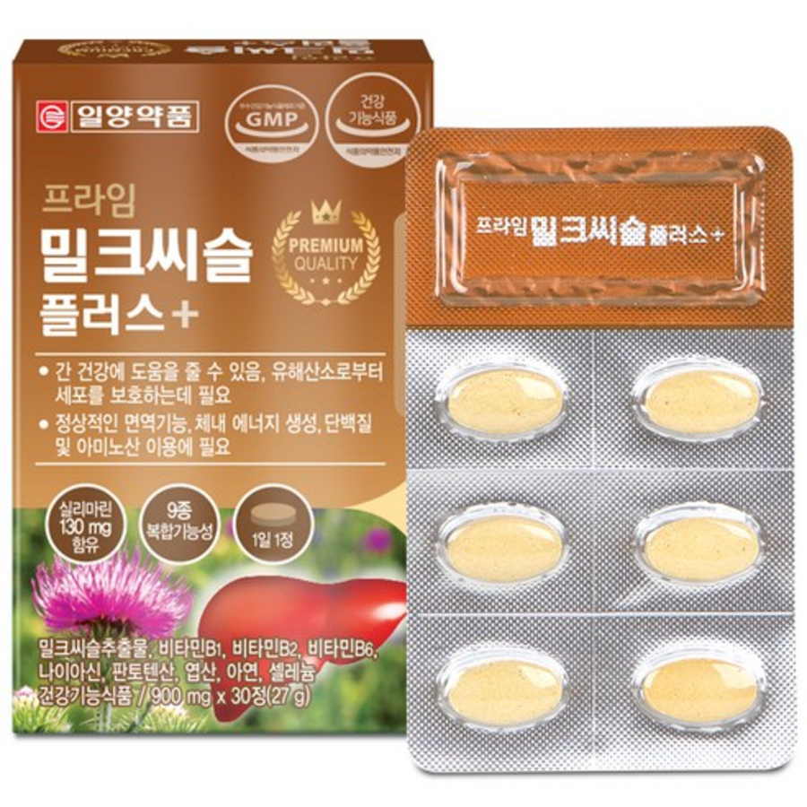 Ilyang Prime Milk Thistle Plus – добавка для здоровья печени, 27 г