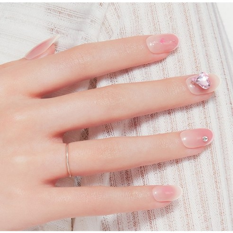 Dashing Diva Magic Press Nail Tip Set, Shy Heart – набор накладок для ногтей