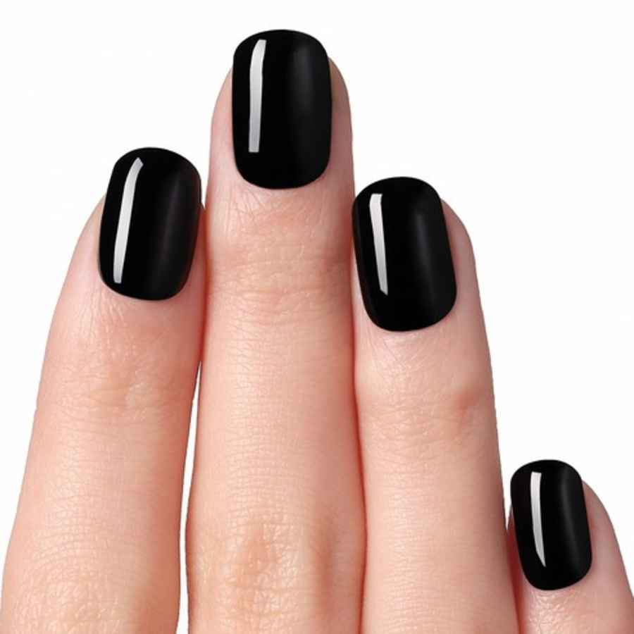 Dashing Diva Magic Press Steady Nail Tip, Black – накладки для ногтей