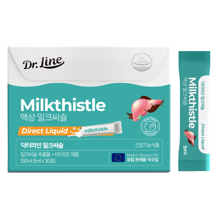 Doctor Line Milk Thistle – добавка для здоровья печени, 30 порций