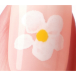 Dashing Diva Magic Press Flower Maltese Nail Tip, Yellow – накладки для ногтей