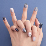 Dashing Diva Magic Press Set, Winter Night – набор накладок для ногтей