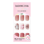 Dashing Diva Magic Press Nail Tip Regular Round, Love Rabbit – накладки для ногтей