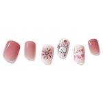 Dashing Diva Magic Press Nail Tip Regular Round, Love Rabbit – накладки для ногтей