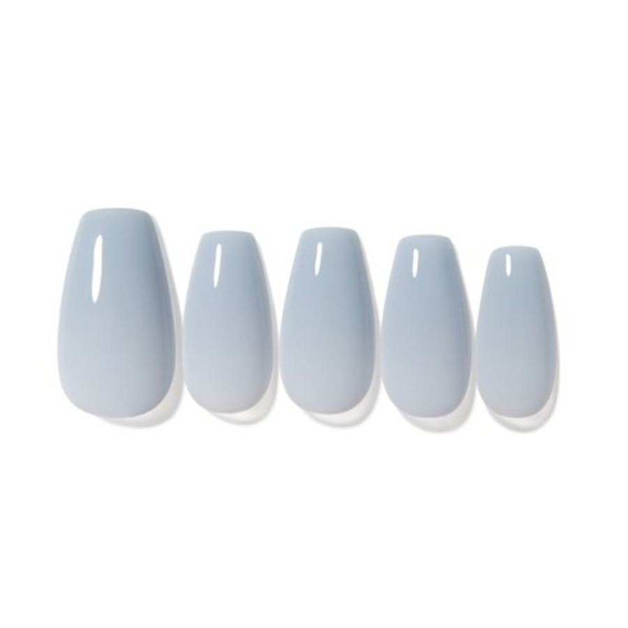 Dashing Diva Magic Press Nail Tip Set, Blue Gray – набор накладок для ногтей
