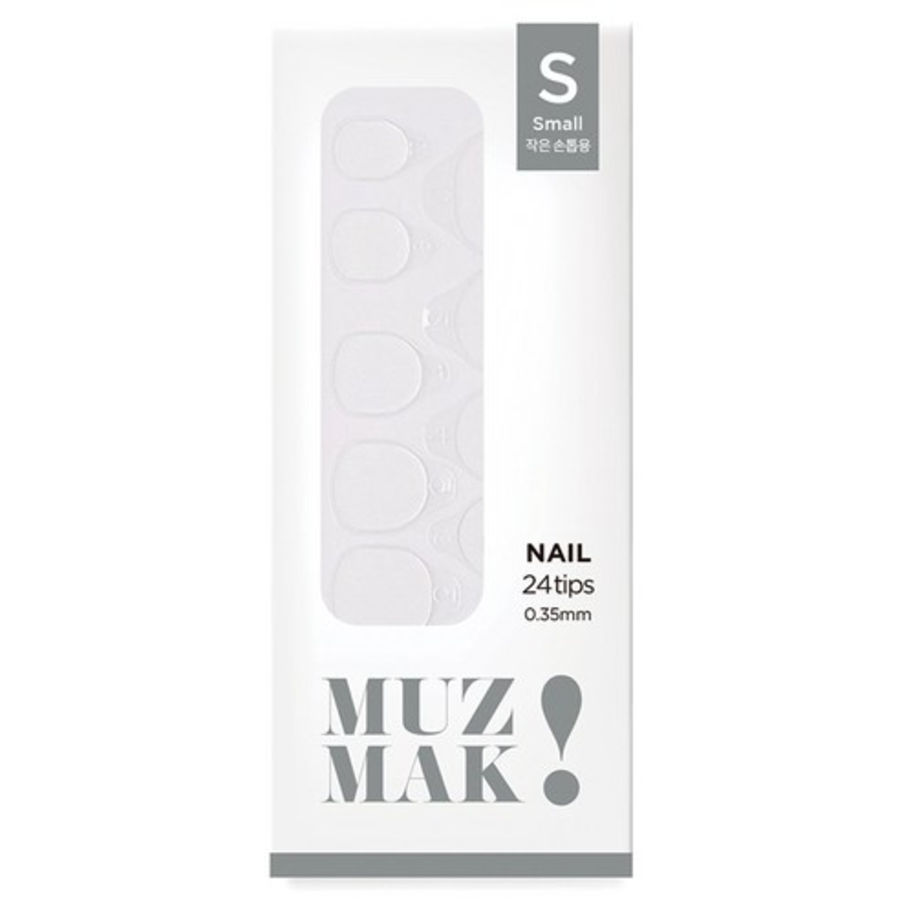 MuzMak Refill Adhesive Nail Tips Small 5p Set – набор сменных наклеек для ногтей
