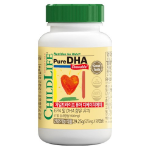 ChildLife Pure DHA Omega-3 Strawberry Flavor – это добавка с омега-3 для детей, с клубничным вкусом, 29.25 г