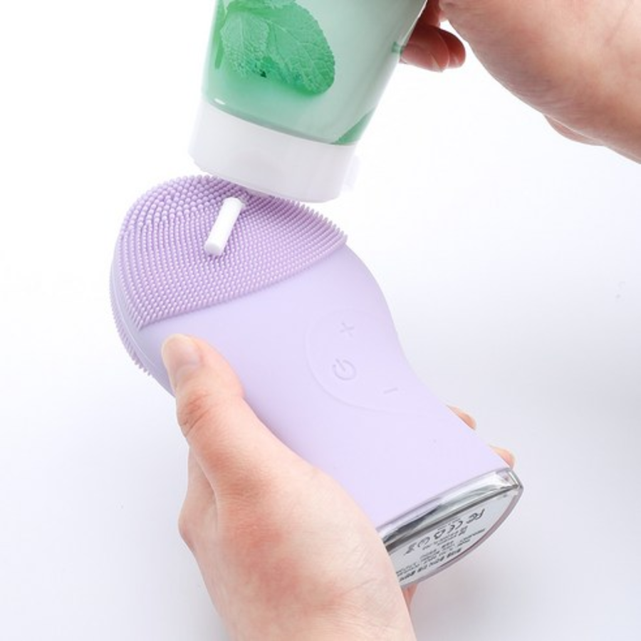 OMTI Портативный зарядный силиконовый вибрационный очиститель