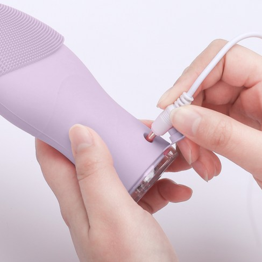 OMTI Портативный зарядный силиконовый вибрационный очиститель